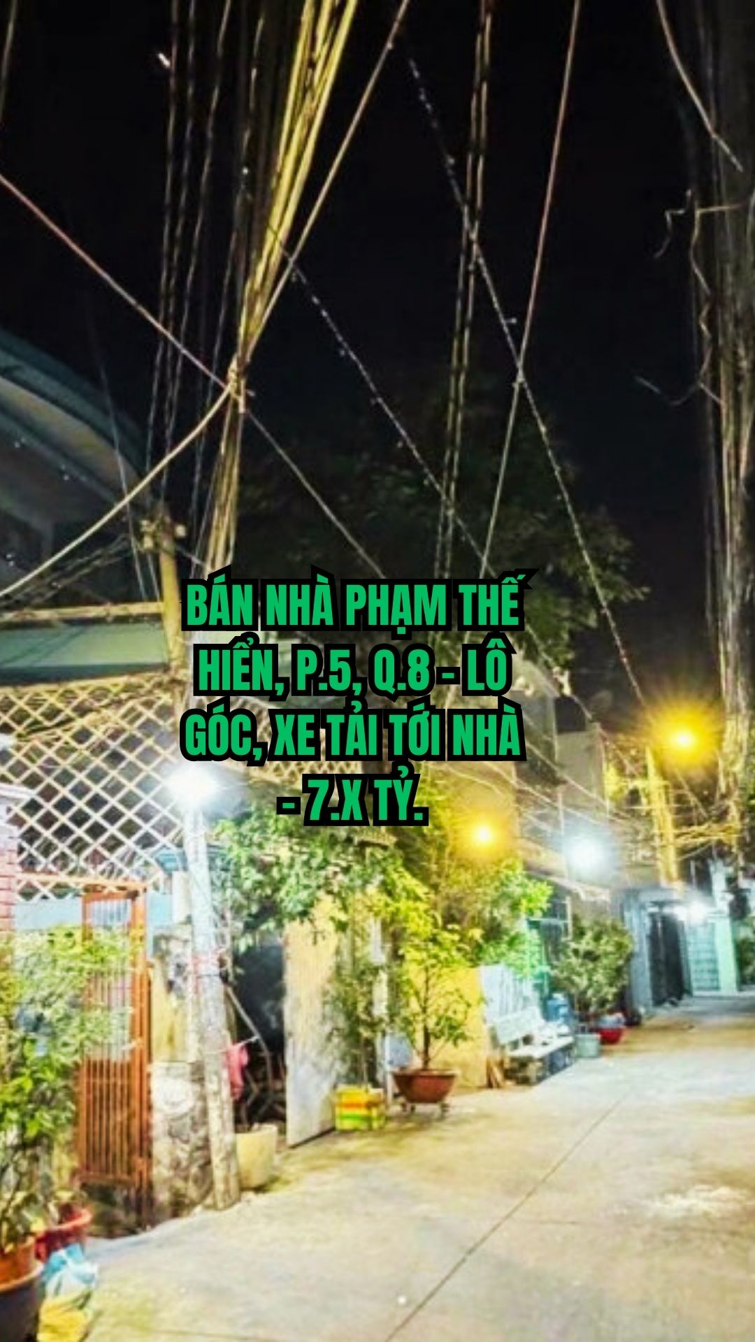 Bán nhà Phạm Thế Hiển, Phuòng 5, Quận 8 - lô góc, xe tải tới nhà - nhỉnh 7 tỷ